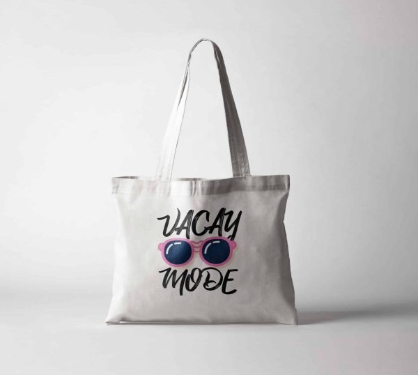 Canvas Tote Bag | Vacay Mode