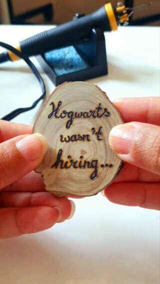 Hogwarts teacher keychain