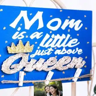 Queen Mom String Art