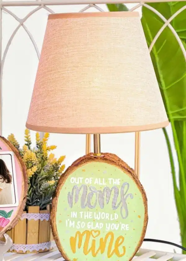 I'm Glad You're My Mom Lamp