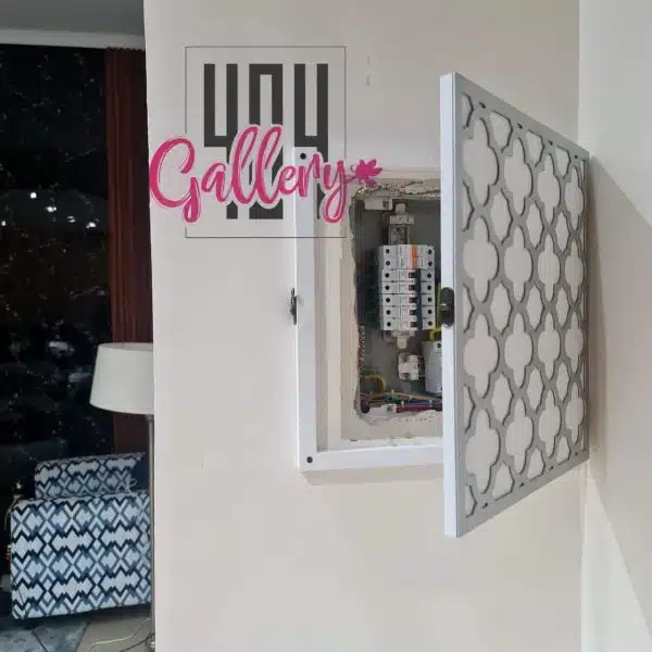 Frame for electricity box