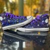 Moon and stars high converse