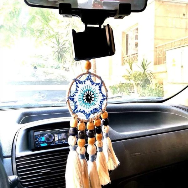 Car Dreamcatcher macrame