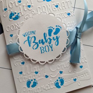 baby boy card