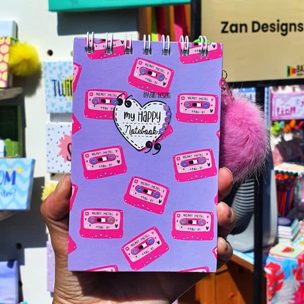 Zan Design My Happy Notebook A6 90s