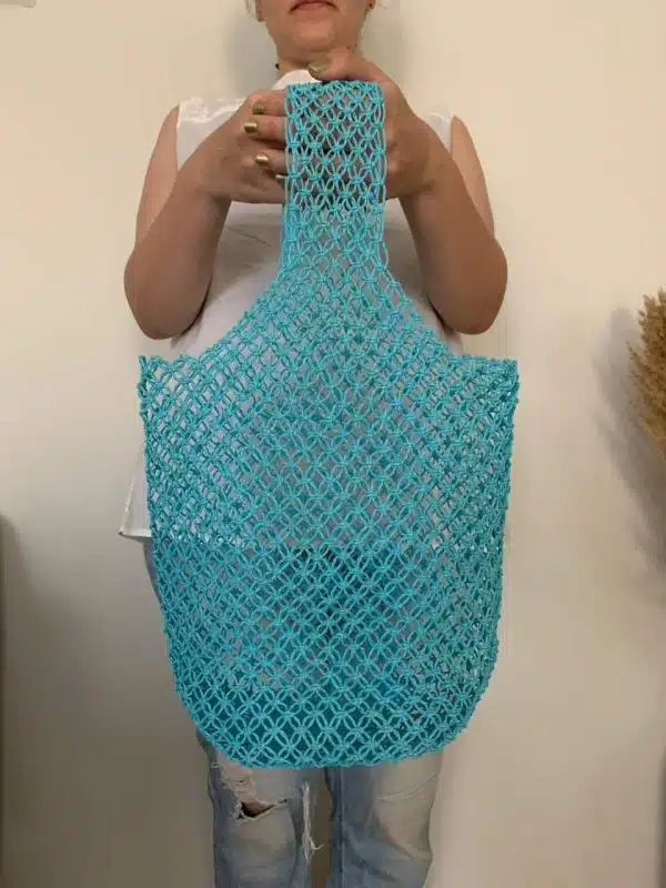 Raffia Bucket Bag