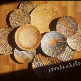 Jamila Basket Plates