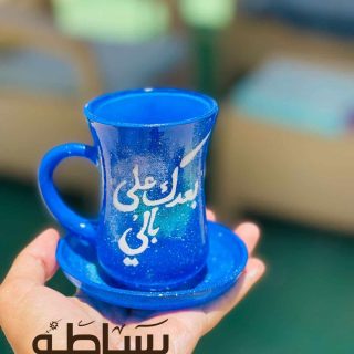 Hand painted and painted ceramic mug ‏Capacity: 450 ml ‏The cord is not used ‏Do not wash in the dishwasher ‏(preferably using a sponge) ‏This product is handmade