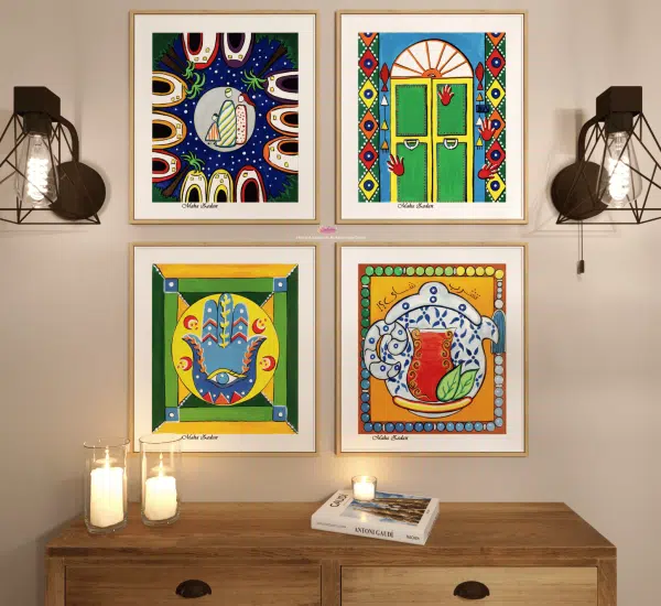 Poster wall art - Egyptian Folklore