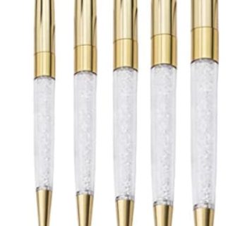gold diamond pen
