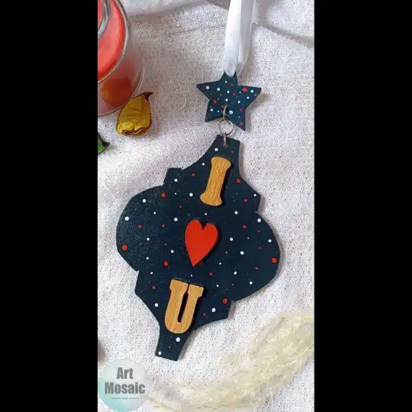 I love you pendant