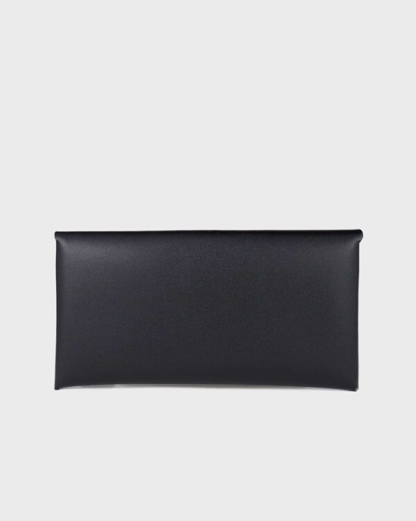 leather wallet BLACK