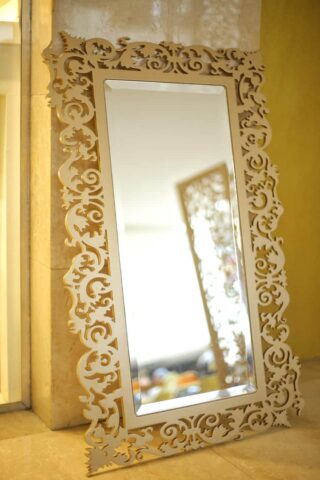 wooden wall mirror frame