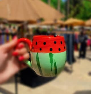 pottery handmade mug