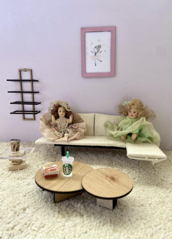 Miniature living room set