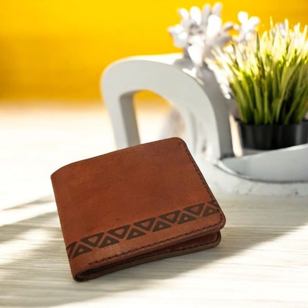 0206 Handmade Genuine leather men wallet