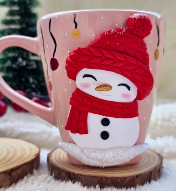 Snowman magic mug