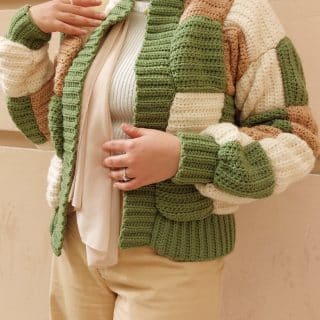 crochet cardigan