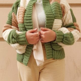 crochet cardigan