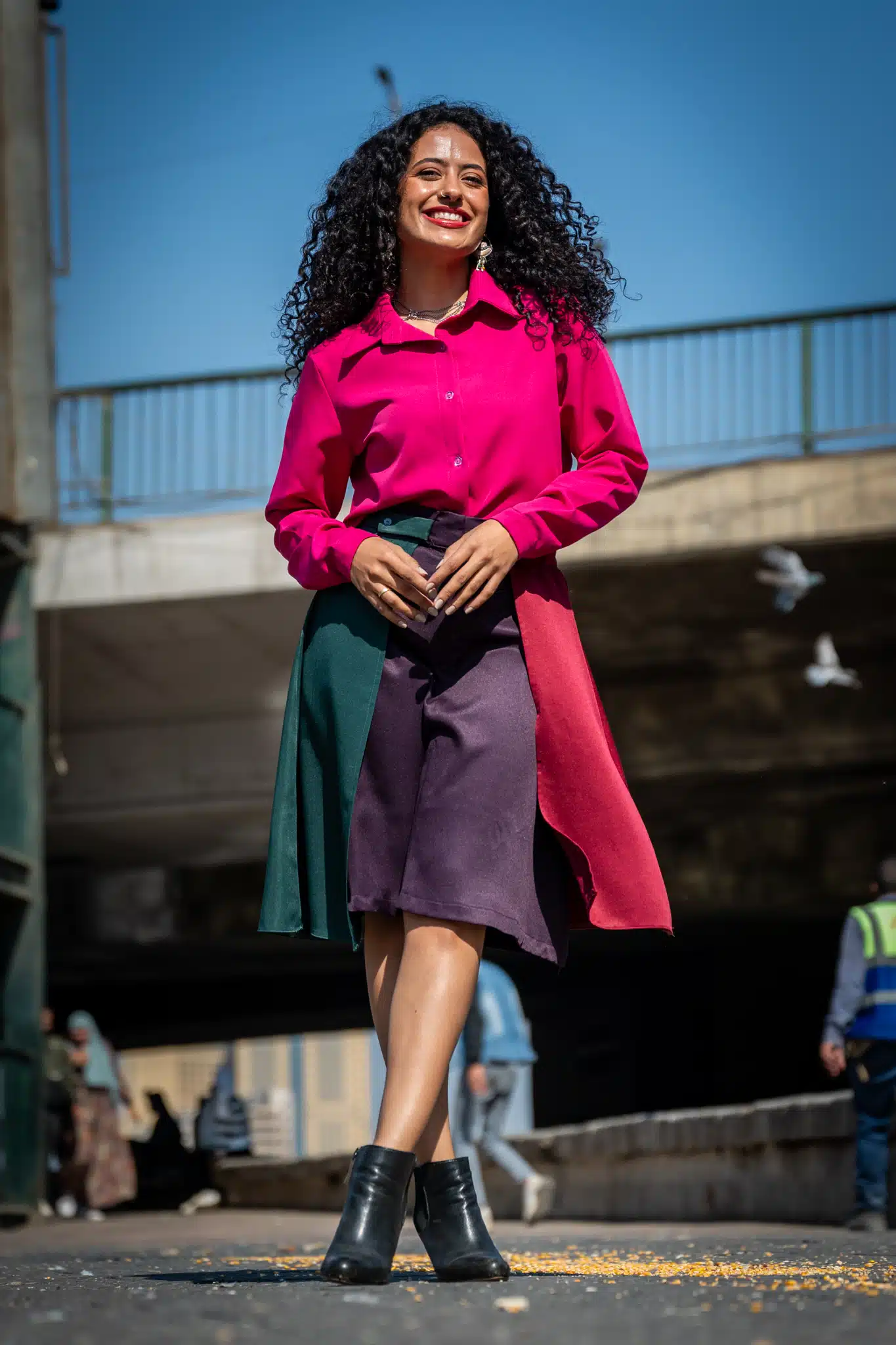 Magenta Crisp Shirt 1 Magenta Crisp Shirt