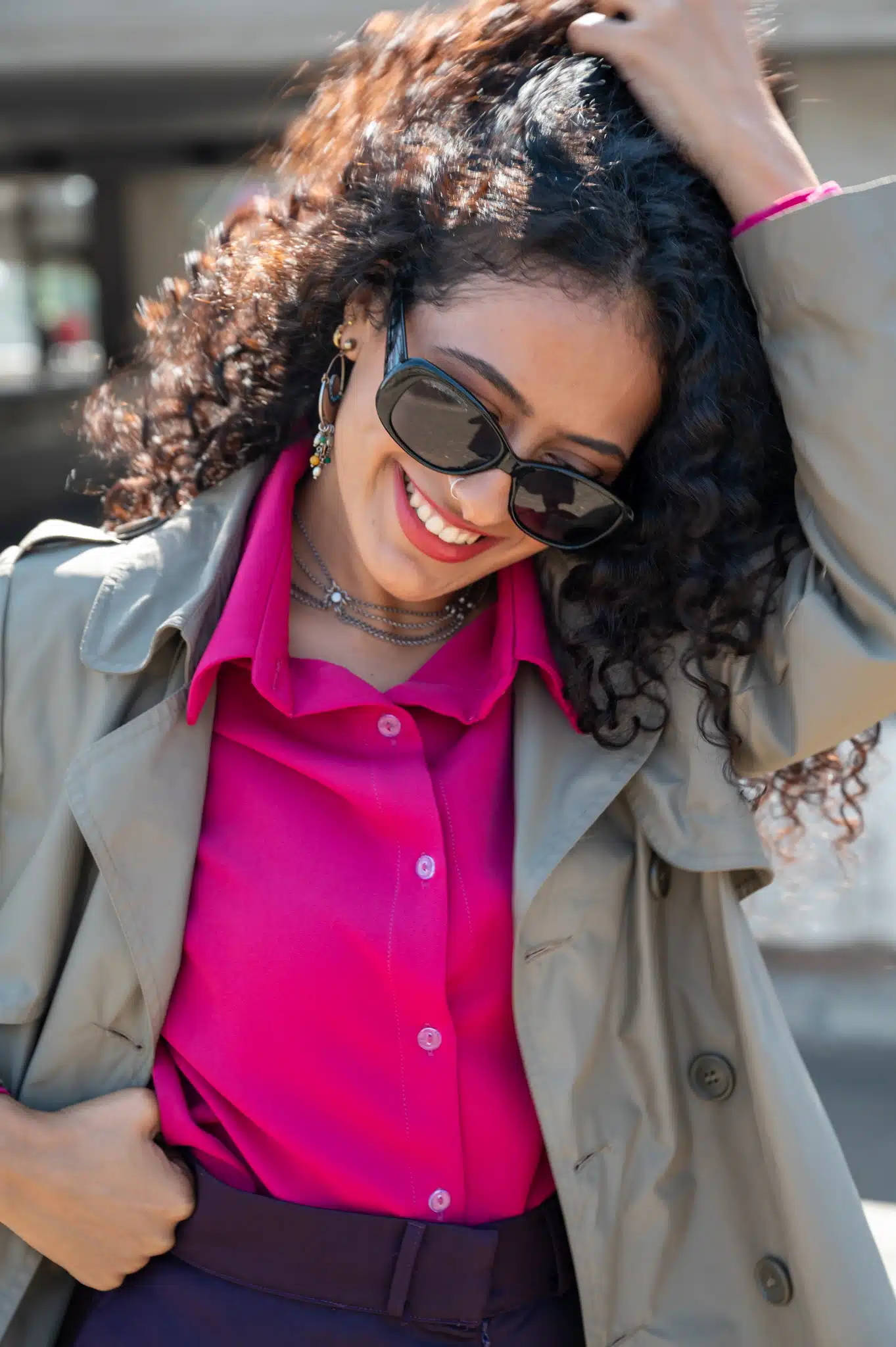 Magenta Crisp Shirt 2 DSC 3049