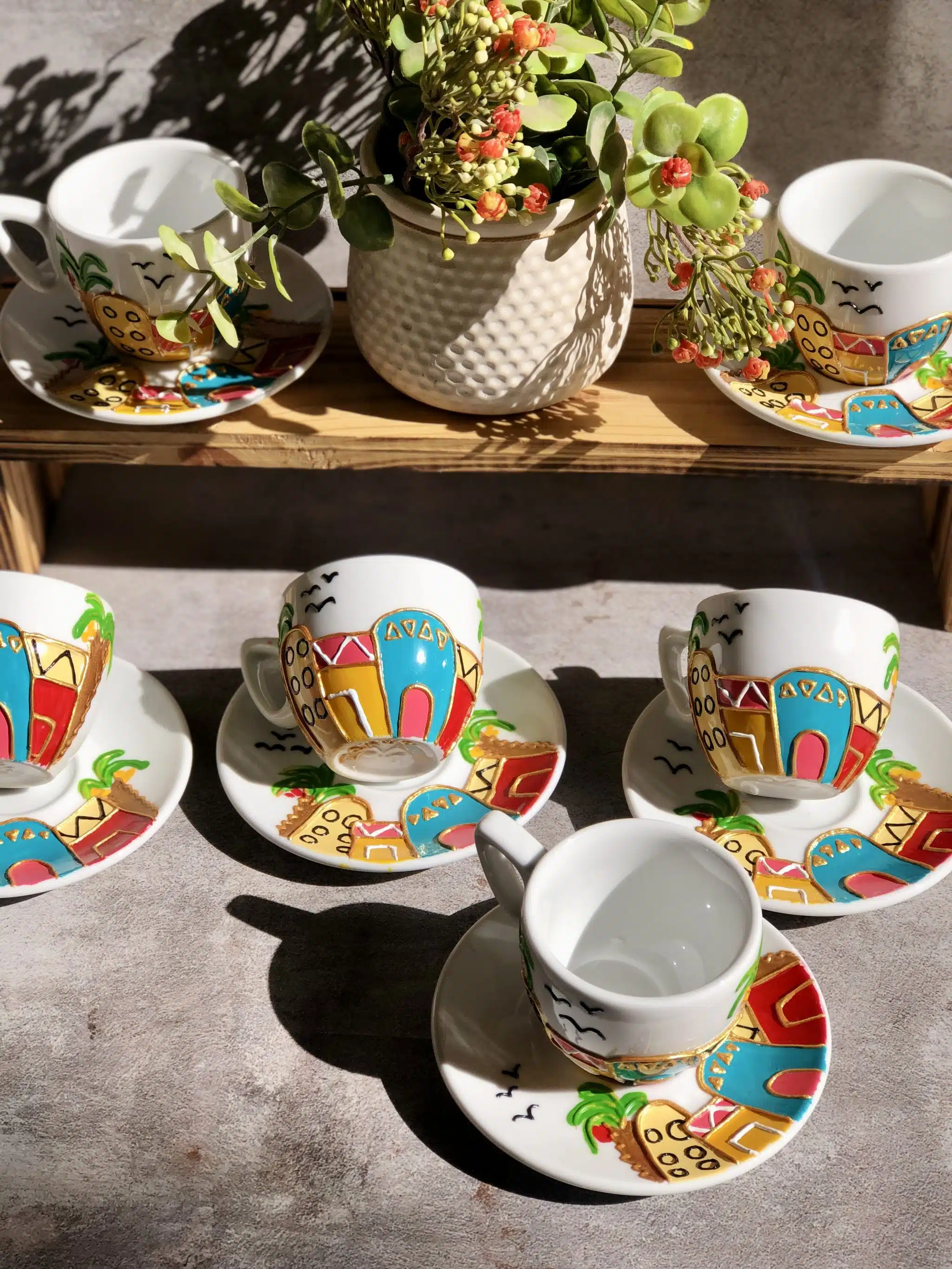 Nubian coffee cups 1 Nubian coffee cups