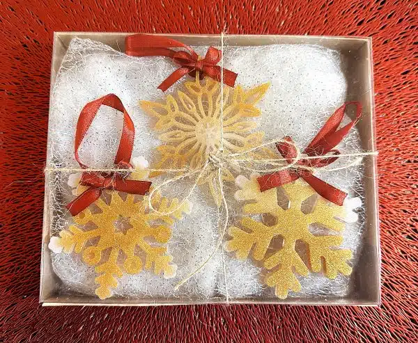 gold christmas ornaments