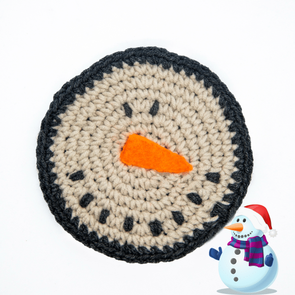 Snowman coasters