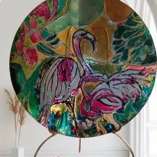 Glass painting
