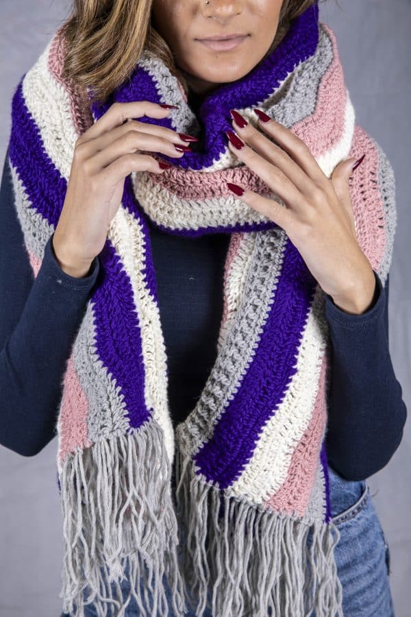 Zigzag scarf