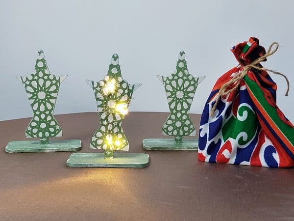 Mini Ramadan wooden Lantern