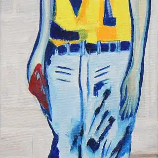 YOUTH WISDOM OIL PAINTING