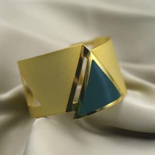 Emerald Sandstone bangle