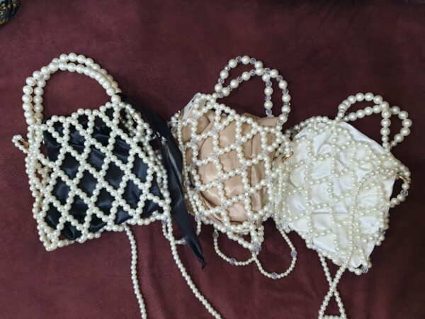 Soft beaded bag