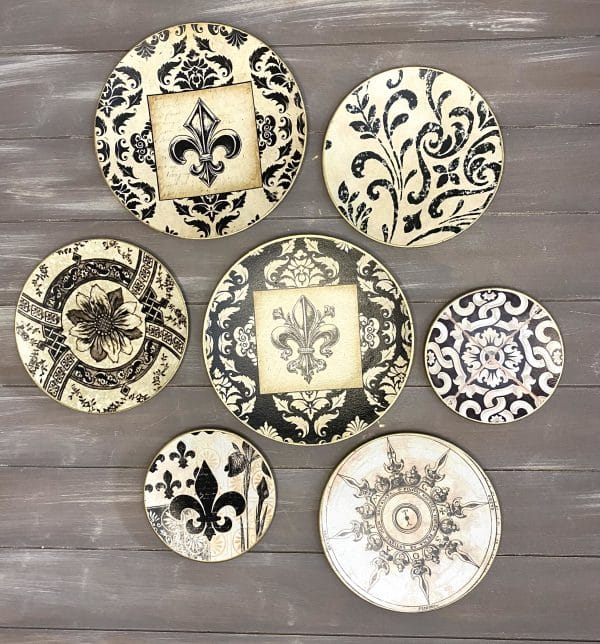 "Classic Black & Ivory" Wall Plates Collection