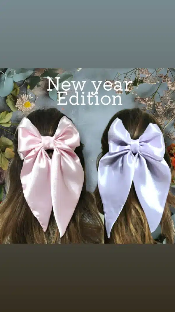 Hair bow clips