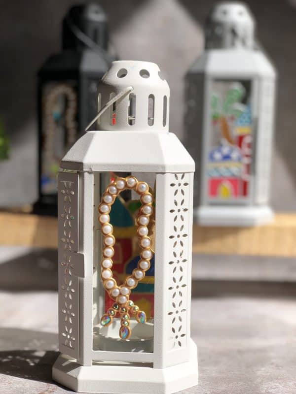 Metal lantern for Ramadan