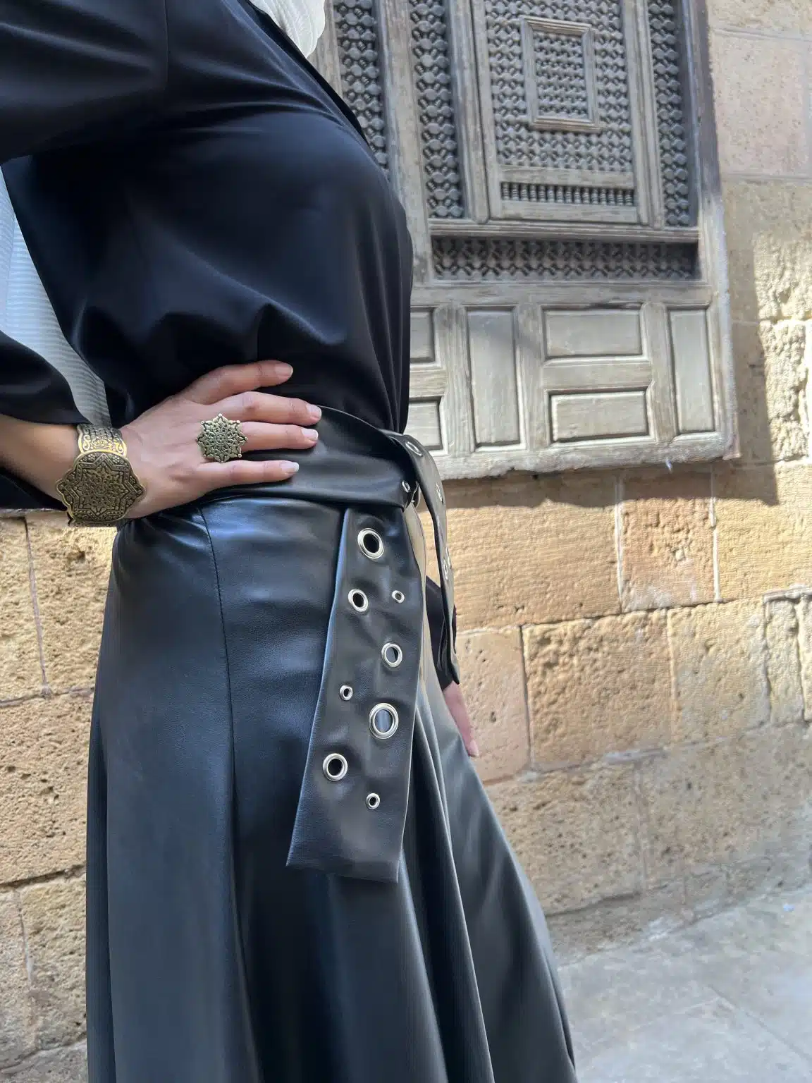 HAZEL leather belt 1 HAZEL leather belt