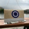 Evil eye clutch