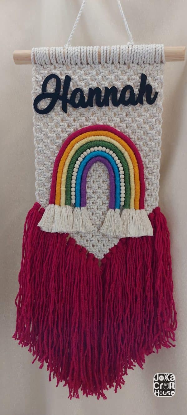 Kids room Macrame wall hanging