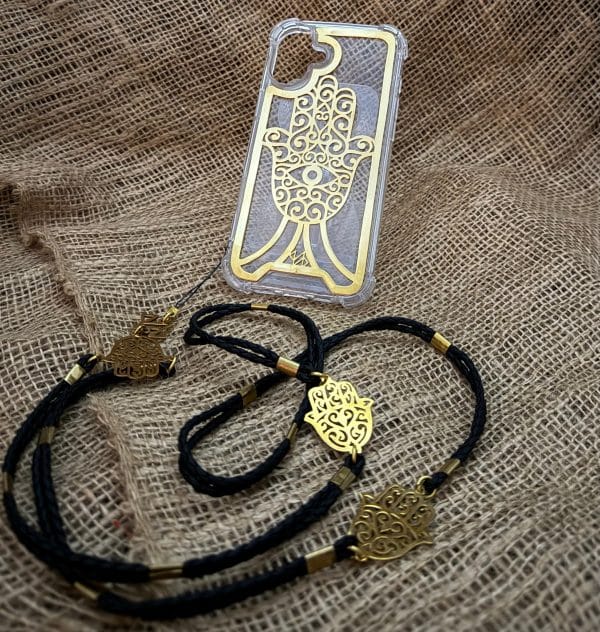 Kaff Design Set (Mobile cover + Chain)