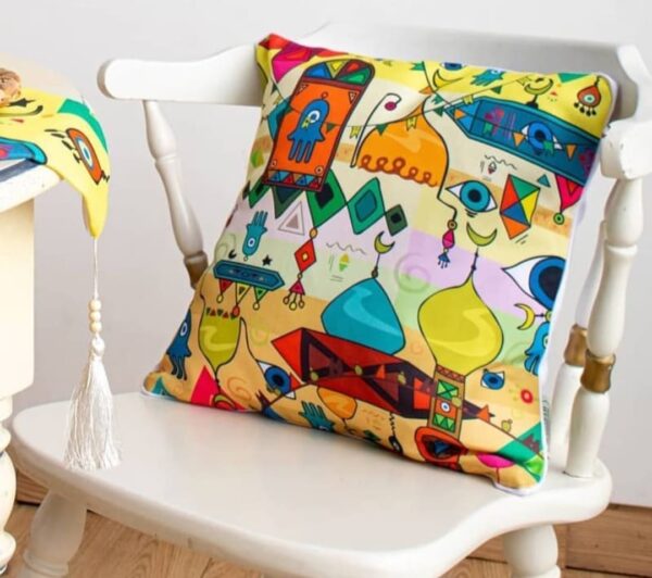  Printed Nubian Cushion Cover