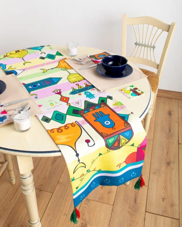 Printed Nubian Table Runner