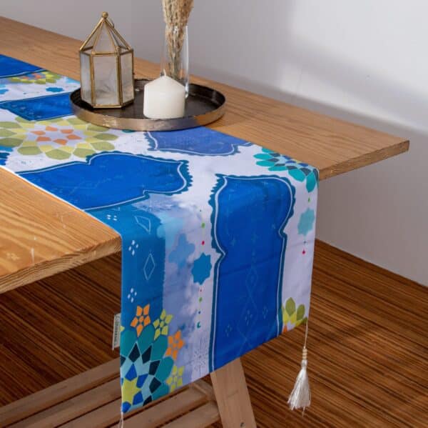 Printed Moroccan Table Runner