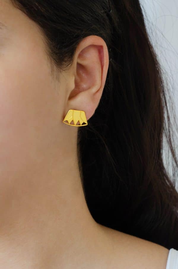 Petal earrings