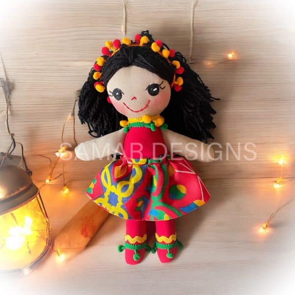 Ramadan Egyptian handmade soft doll “Farha”