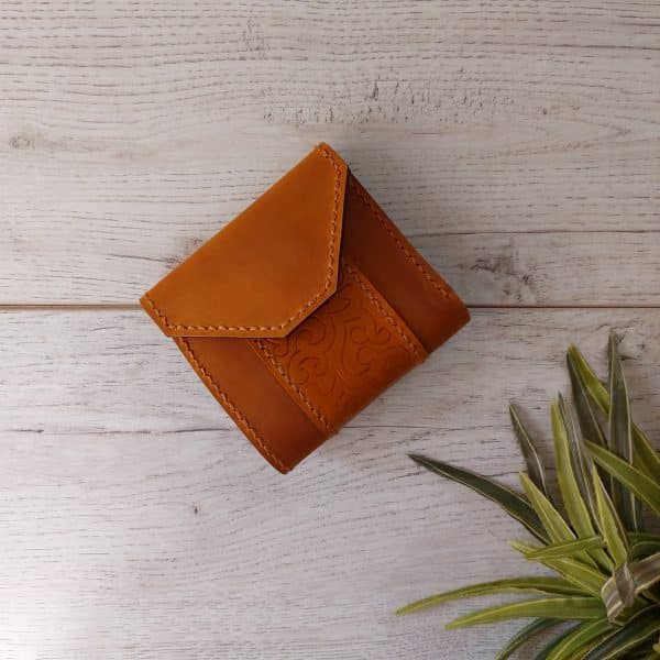 Wallet natural leather