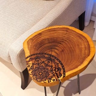 wood table