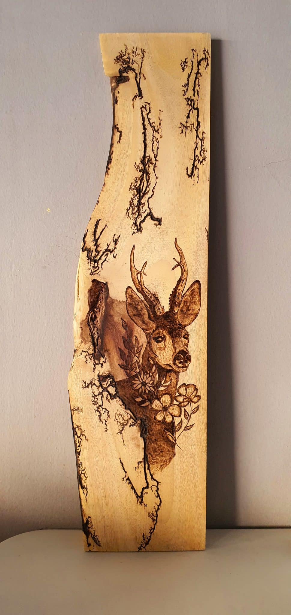 The Dear Deer Wall Art 1 wood art deer