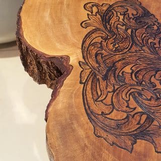 wood burning